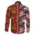 Pan-Pacific Festival Family Matching Puletasi and Hawaiian Shirt Hawaiian Tribal and Japanese Pattern Together Culture