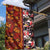 Pan-Pacific Festival Garden Flag Hawaiian Tribal and Japanese Pattern Together Culture