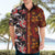 Pan-Pacific Festival Hawaiian Shirt Hawaiian Tribal and Japanese Pattern Together Culture