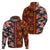 Pan-Pacific Festival Hoodie Hawaiian Tribal and Japanese Pattern Together Culture