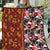 Pan-Pacific Festival Quilt Hawaiian Tribal and Japanese Pattern Together Culture