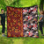 Pan-Pacific Festival Quilt Hawaiian Tribal and Japanese Pattern Together Culture