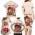 Personalised Pan-Pacific Festival Family Matching Long Sleeve Bodycon Dress and Hawaiian Shirt Japanese Samurai with Hawaiian Pattern