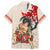 Personalised Pan-Pacific Festival Family Matching Mermaid Dress and Hawaiian Shirt Japanese Samurai with Hawaiian Pattern