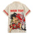 Personalised Pan-Pacific Festival Family Matching Puletasi and Hawaiian Shirt Japanese Samurai with Hawaiian Pattern