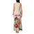 Personalised Pan-Pacific Festival Tank Maxi Dress Japanese Samurai with Hawaiian Pattern