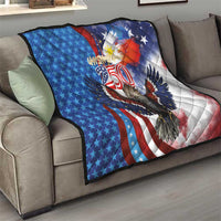 Philippines and United States Semiquincentennial Quilt Eagle and National Flag Style LT03 - Polynesian Pride