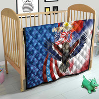 Philippines and United States Semiquincentennial Quilt Eagle and National Flag Style LT03 - Polynesian Pride