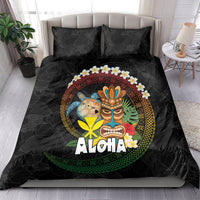 Aloha Hawaii Bedding Set Kanaka Maoli with Polynesian Spiral Plumeria LT03 - Polynesian Pride