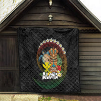 Aloha Hawaii Quilt Kanaka Maoli with Polynesian Spiral Plumeria LT03 - Polynesian Pride