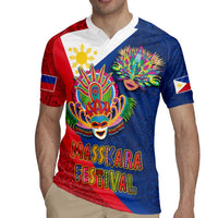 Philippines MassKara Rugby Jersey Filipino Carnival Mask and Polynesian Pattern LT03 - Polynesian Pride