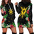 Tropical Hawaii and Philippines Hoodie Dress Kanaka Maoli and Sun Badge Batok Tattoo Colorful