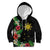 Tropical Hawaii and Philippines Kid Hoodie Kanaka Maoli and Sun Badge Batok Tattoo Colorful