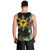 Tropical Hawaii and Philippines Men Tank Top Kanaka Maoli and Sun Badge Batok Tattoo Colorful