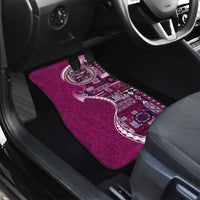 Samoan Siapo Art Tattoo Polynesian Pattern Car Mats Pink Color LT03 - Polynesian Pride