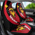 Papua New Guinea Mask Festival Car Seat Cover Papua Niugini Tribe Mask Melanesian Pattern