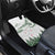 New Zealand Kea Bird Car Mats Maori Tattoo and Silver Fern Green Color