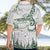 New Zealand Kea Bird Hawaiian Shirt Maori Tattoo and Silver Fern Green Color