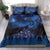 New Zealand Kea Bird Bedding Set Maori Tattoo and Silver Fern Matariki Style