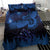 New Zealand Kea Bird Bedding Set Maori Tattoo and Silver Fern Matariki Style