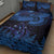 New Zealand Kea Bird Quilt Bed Set Maori Tattoo and Silver Fern Matariki Style