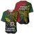 Papua New Guinea Chimbu Province Baseball Jersey PNG Birds Of Paradise Polynesian Arty Style LT03 - Polynesian Pride