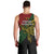 Papua New Guinea Chimbu Province Men Tank Top PNG Birds Of Paradise Polynesian Arty Style LT03 - Polynesian Pride