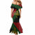 Papua New Guinea Chimbu Province Mermaid Dress PNG Birds Of Paradise Polynesian Arty Style LT03 - Polynesian Pride