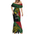 Papua New Guinea Chimbu Province Mermaid Dress PNG Birds Of Paradise Polynesian Arty Style LT03 - Polynesian Pride