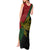 Papua New Guinea Chimbu Province Tank Maxi Dress PNG Birds Of Paradise Polynesian Arty Style LT03 - Polynesian Pride