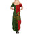 Papua New Guinea Eastern Highlands Province Summer Maxi Dress PNG Birds Of Paradise Polynesian Arty Style LT03 - Polynesian Pride