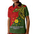 Custom Papua New Guinea Eastern Highlands Province Kid Polo Shirt PNG Birds Of Paradise Polynesian Arty Style LT03 Kid Green - Polynesian Pride