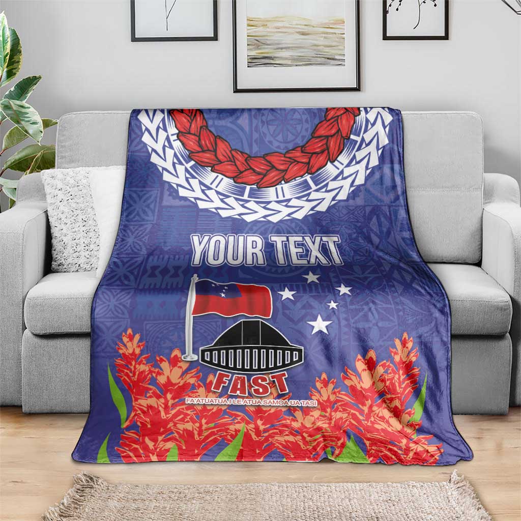 FAST Party Samoa Blanket Ula Fala Teuila Polynesian Tapa Pattern LT03 - Polynesian Pride