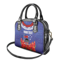 FAST Party Samoa Shoulder Handbag Ula Fala Teuila Polynesian Tapa Pattern LT03 - Polynesian Pride