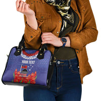 FAST Party Samoa Shoulder Handbag Ula Fala Teuila Polynesian Tapa Pattern LT03 - Polynesian Pride