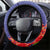 FAST Party Samoa Steering Wheel Cover Ula Fala Teuila Polynesian Tapa Pattern