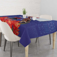 FAST Party Samoa Tablecloth Ula Fala Teuila Polynesian Tapa Pattern LT03 - Polynesian Pride