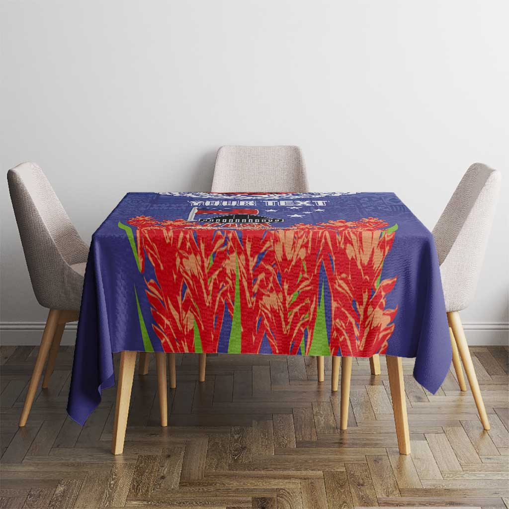 FAST Party Samoa Tablecloth Ula Fala Teuila Polynesian Tapa Pattern LT03 - Polynesian Pride