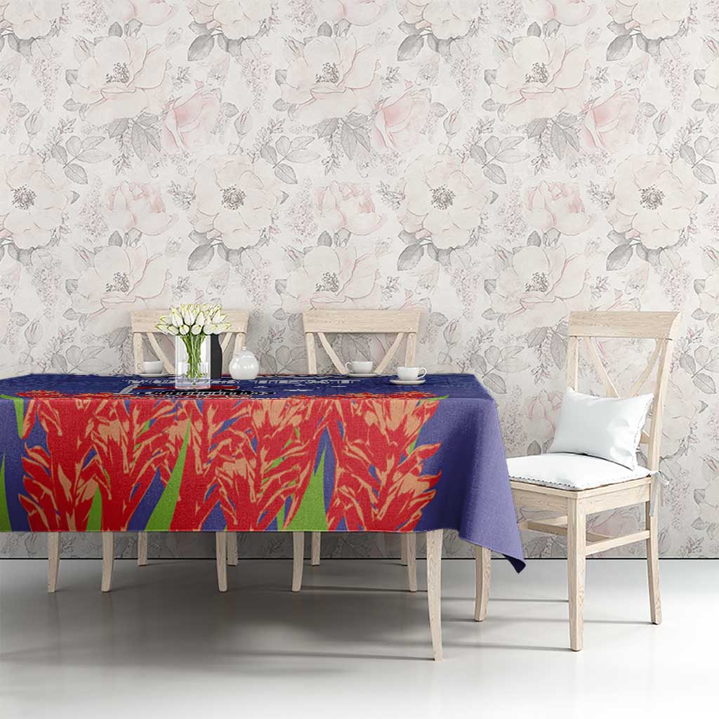 FAST Party Samoa Tablecloth Ula Fala Teuila Polynesian Tapa Pattern LT03 - Polynesian Pride