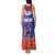 FAST Party Samoa Tank Maxi Dress Ula Fala Teuila Polynesian Tapa Pattern