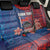 CHOGM FAST Samoa 2024 Back Car Seat Cover Samoan Tapa Tribal and Ornament Pattern with Hibiscus