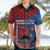 CHOGM FAST Samoa 2024 Hawaiian Shirt Samoan Tapa Tribal and Ornament Pattern with Hibiscus