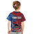 CHOGM FAST Samoa 2024 Kid T Shirt Samoan Tapa Tribal and Ornament Pattern with Hibiscus