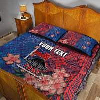 CHOGM FAST Samoa 2024 Quilt Bed Set Samoan Tapa Tribal and Ornament Pattern with Hibiscus LT03 - Polynesian Pride