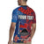 CHOGM FAST Samoa 2024 Rugby Jersey Samoan Tapa Tribal and Ornament Pattern with Hibiscus