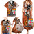 fiji-australia-rugby-family-matching-summer-maxi-dress-and-hawaiian-shirt-kangaroo-and-palm-tree-orange-tapa-pattern-mix-aboriginal