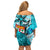 fiji-australia-rugby-family-matching-off-shoulder-short-dress-and-hawaiian-shirt-kangaroo-and-palm-tree-blue-tapa-pattern-mix-aboriginal