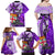 fiji-australia-rugby-family-matching-off-shoulder-long-sleeve-dress-and-hawaiian-shirt-kangaroo-and-palm-tree-purple-tapa-pattern-mix-aboriginal