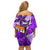 fiji-australia-rugby-family-matching-off-shoulder-short-dress-and-hawaiian-shirt-kangaroo-and-palm-tree-purple-tapa-pattern-mix-aboriginal