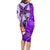 personalised-fiji-australia-rugby-family-matching-long-sleeve-bodycon-dress-and-hawaiian-shirt-kangaroo-and-palm-tree-purple-tapa-pattern-mix-aboriginal